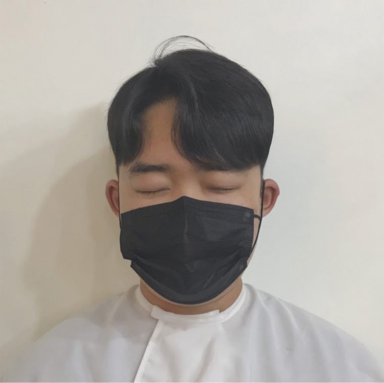 남성 레이어드 컷 장한평 미용실