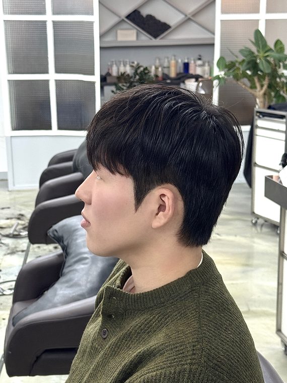 남성 댄디 컷 답십리 미용실