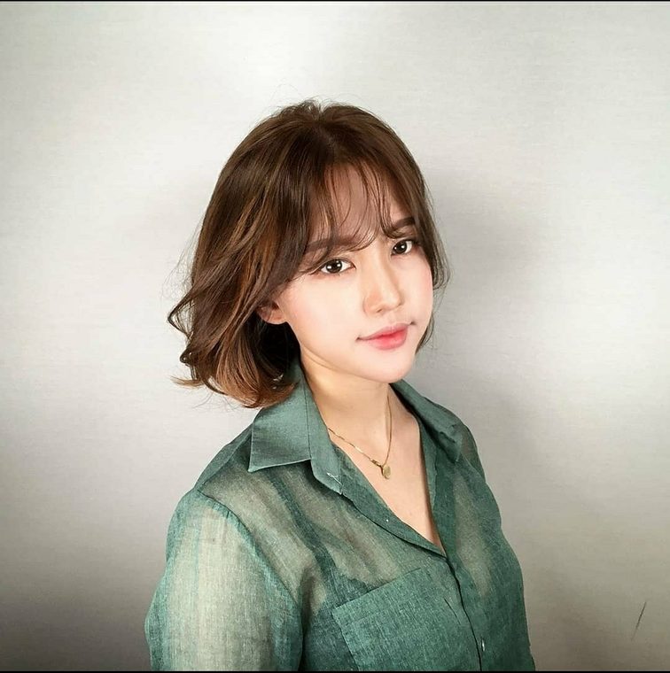 장한평 미용실 여성 웨이브펌 스타일