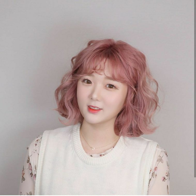 여성 컬러 + 펌 스타일 장한평역